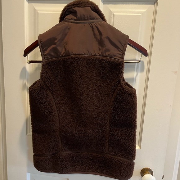 Patagonia brown fleece vest size S - Picture 2 of 3
